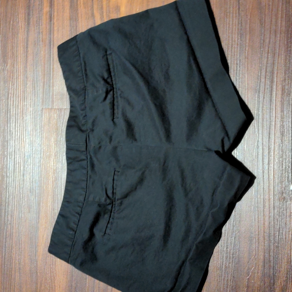 J. Crew Black Cotton Shorts Size 4 - Picture 7 of 7